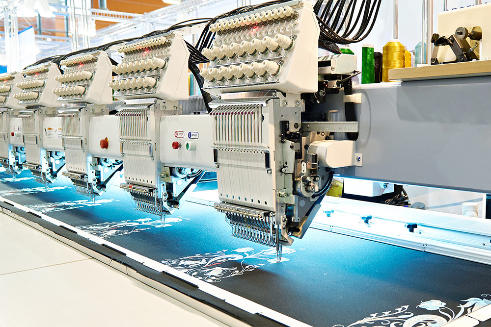 Gamma-Industrie-Textil-Maschine